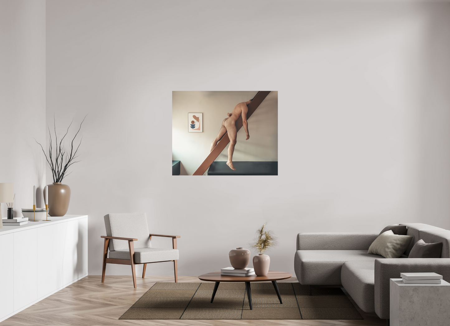 48.7 x 39″, Fuji Glossy The Great Collapse