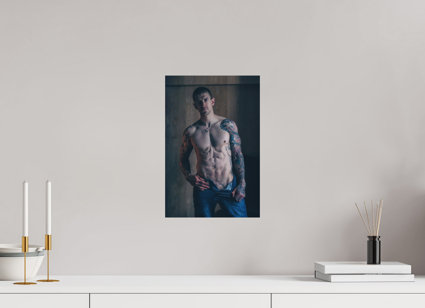 10 x 15″, Giclee Matt Photo Rag Ink and Denim - Fine Art Print
