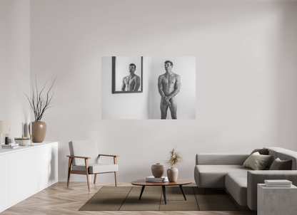 66 x 44″, Fuji Velvet The Man in the Mirror - Fine Art Print
