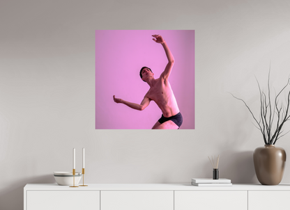 30 x 30″, Giclee Pearl Relever -