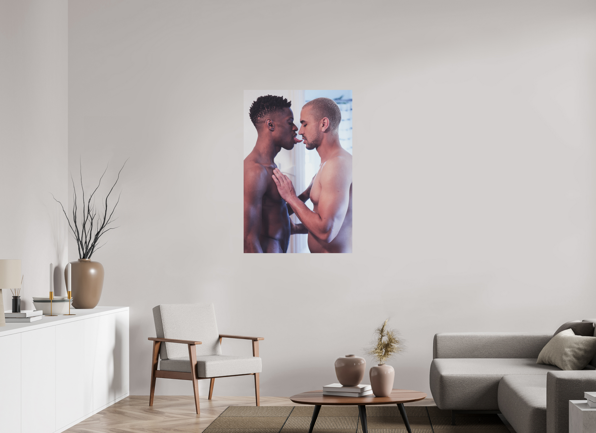 30 x 45″, Giclee Pearl French Kiss - Fine Art Print
