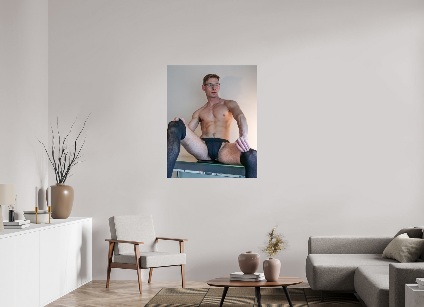 35 x 43.7″, Fuji Glossy Young Clark Kent
