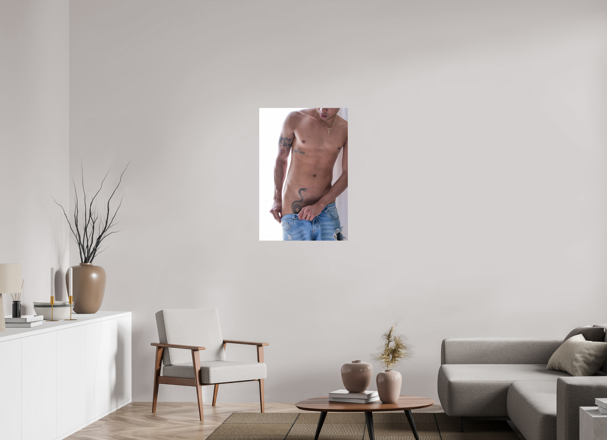 24 x 36″, Giclee Matt Photo Rag Released From Eden - Fine Art Print