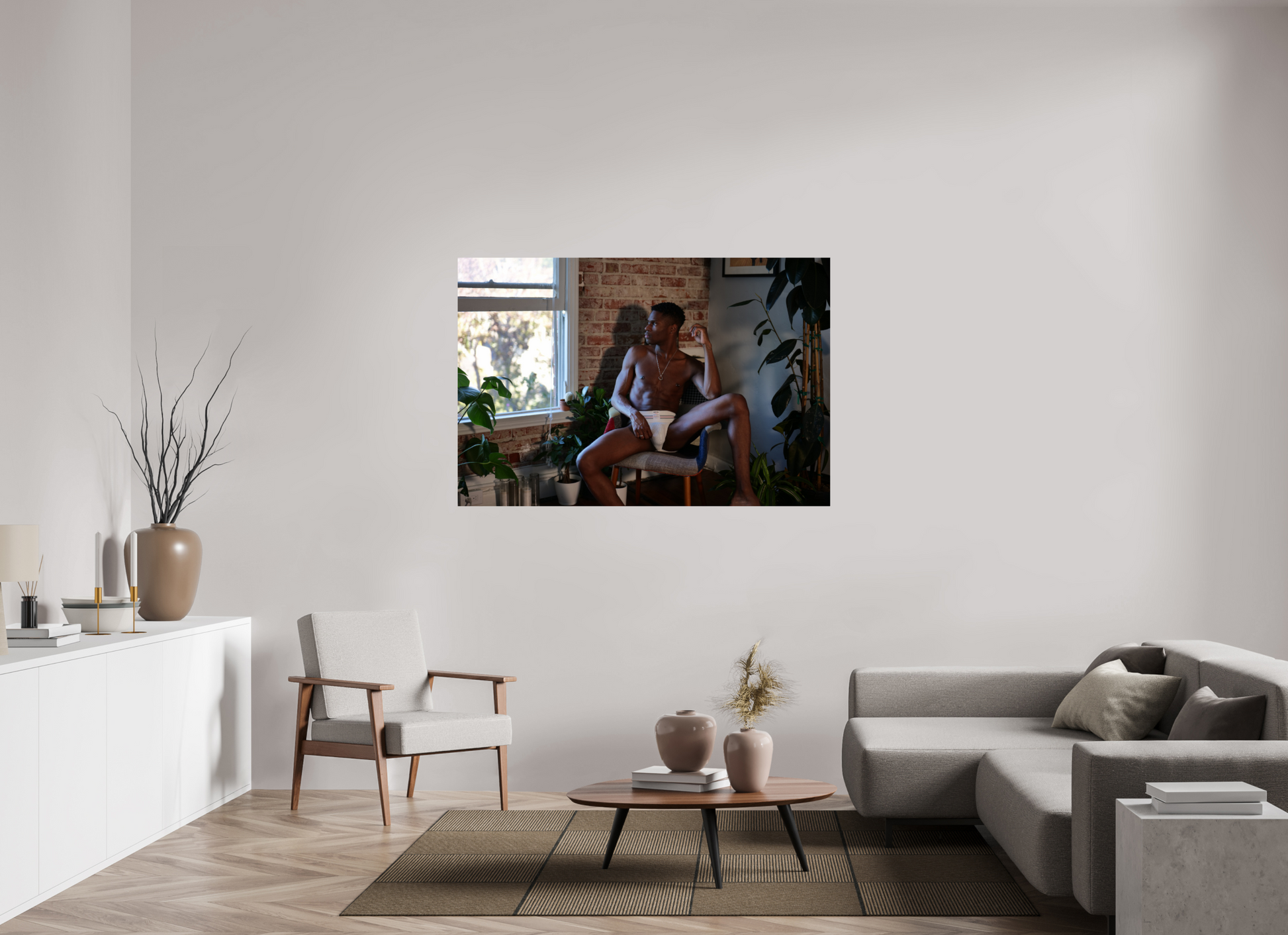 60 x 40″, Fuji Glossy Isaiah Taye in LA - Fine Art Print
