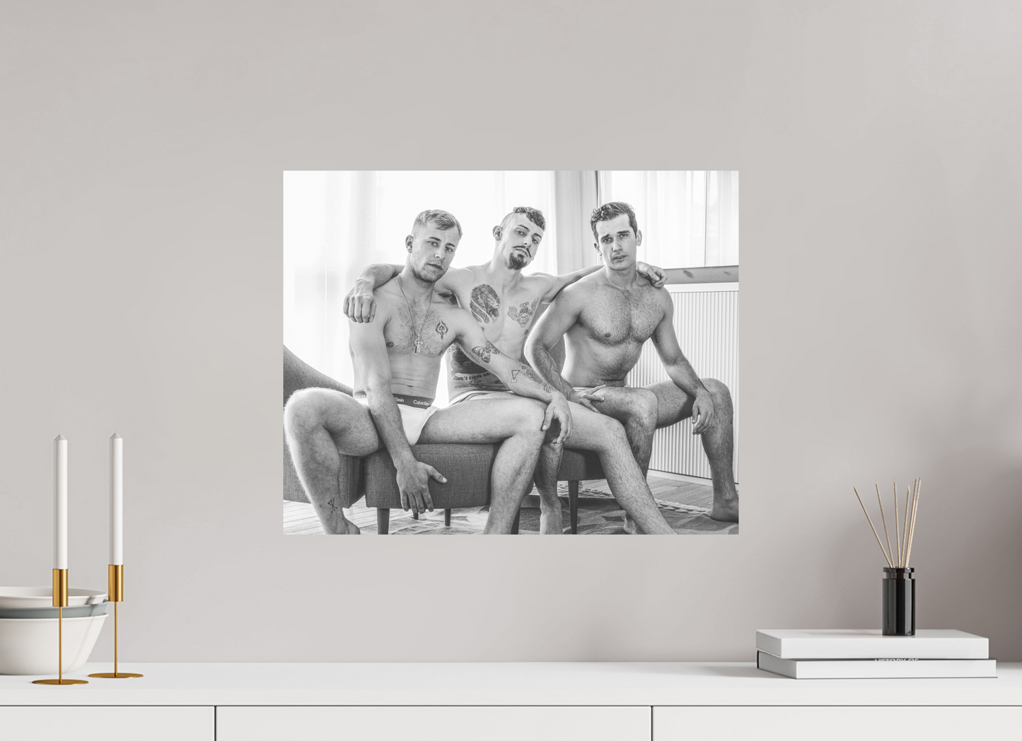 20 x 16″, Giclee Matt Photo Rag Tres Amigos, Uno - Fine Art Photography Print