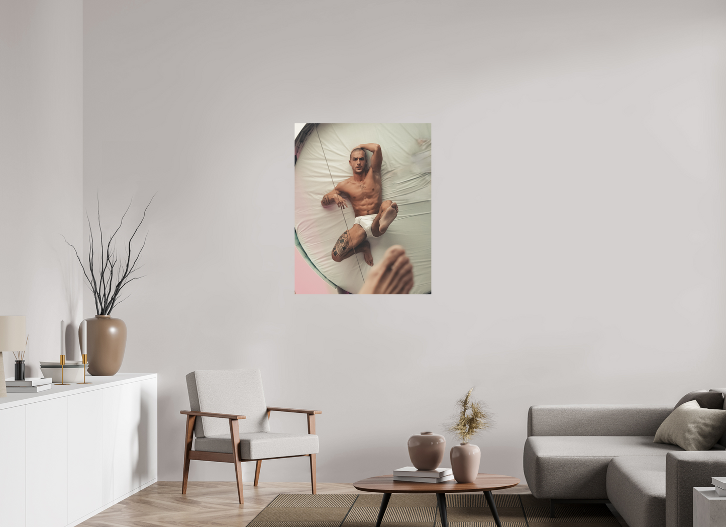 31 x 38.7″, Fuji Velvet The Love Bed - Jack Bandit - Fine Art Print