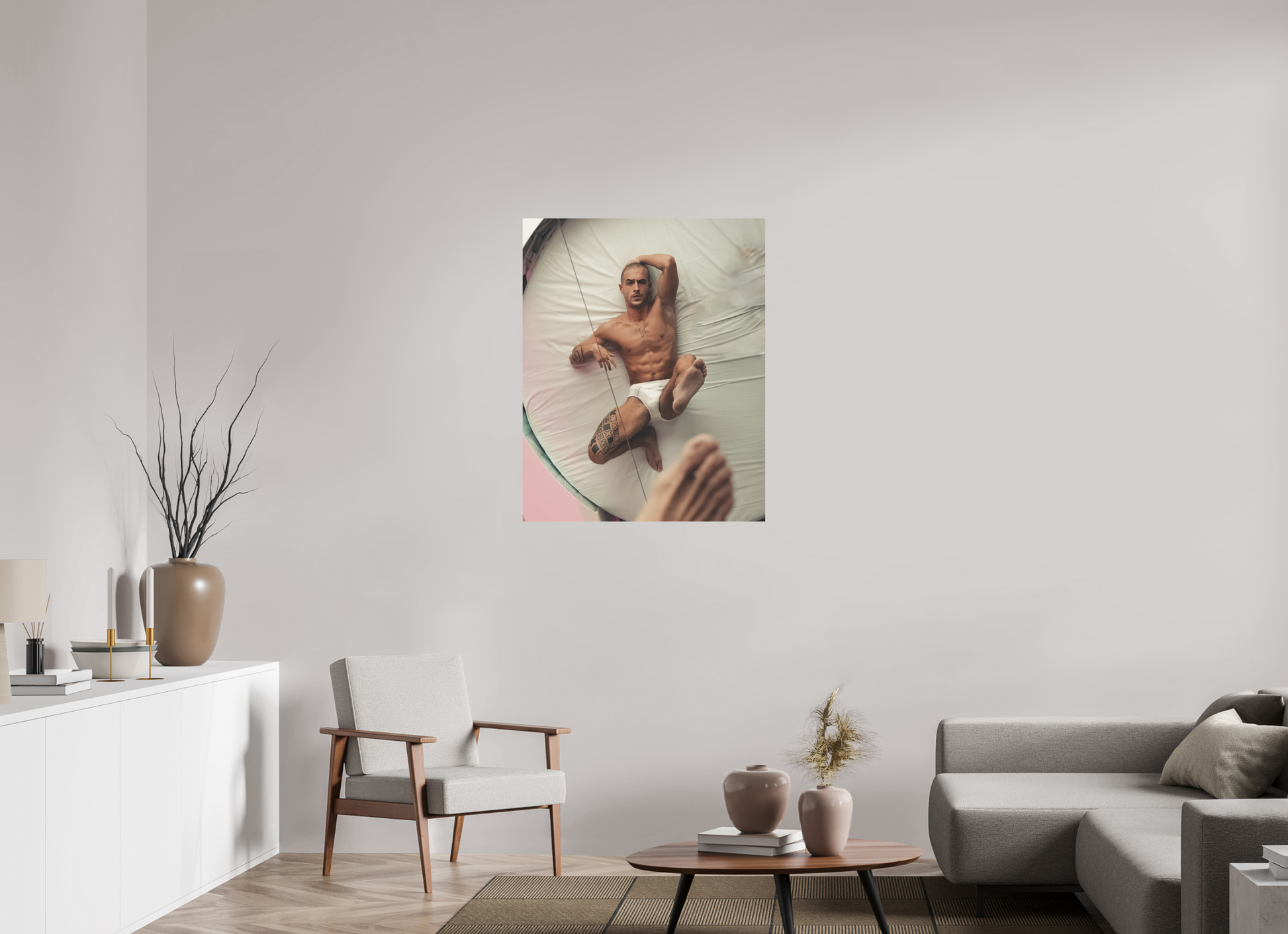 31 x 38.7″, Fuji Velvet The Love Bed - Jack Bandit - Fine Art Print