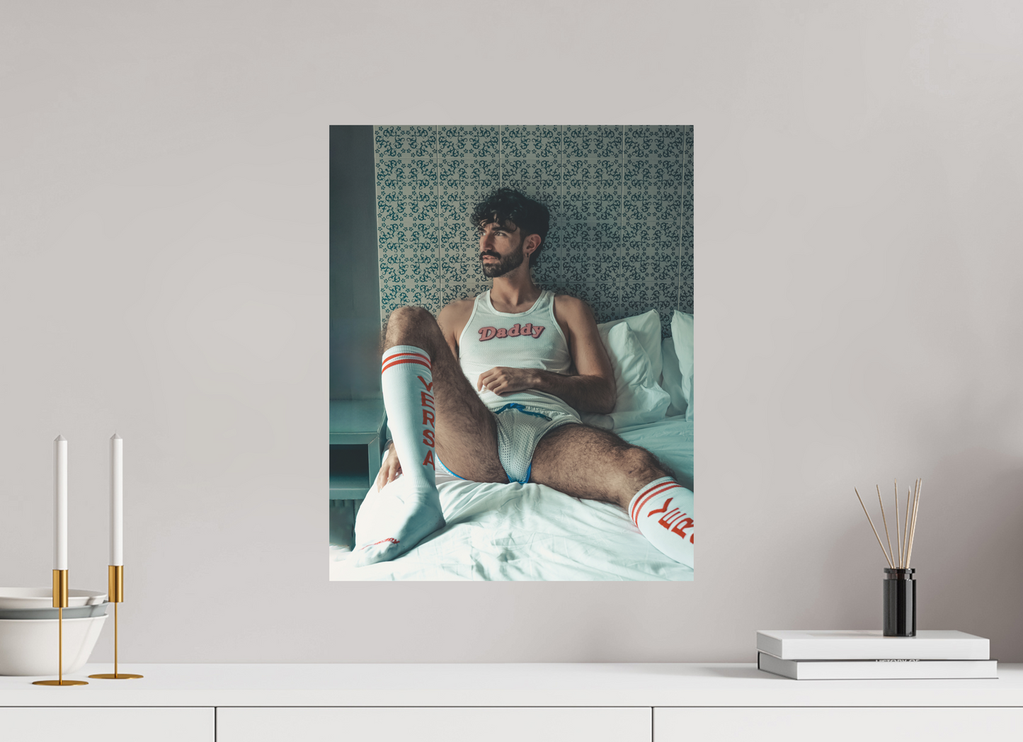 16 x 20″, Giclee Matt Photo Rag Waiting For Daddy - Fine Art Photography Print