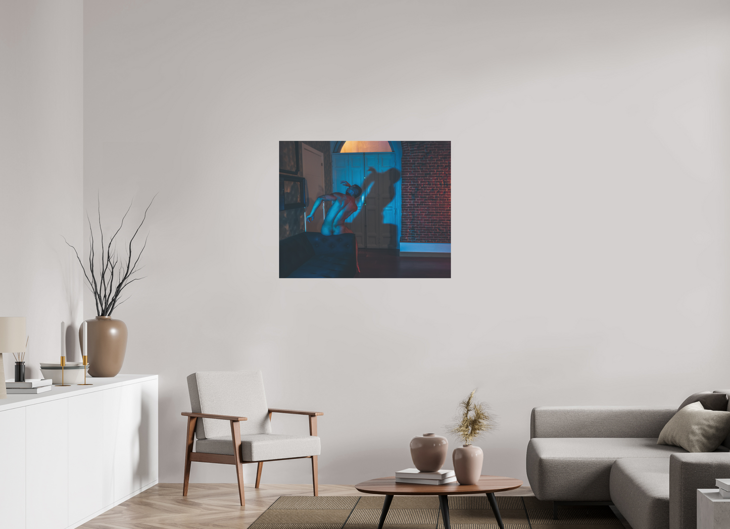 38.7 x 31″, Fuji Velvet Shadow Dancing - Fine Art Photography Print