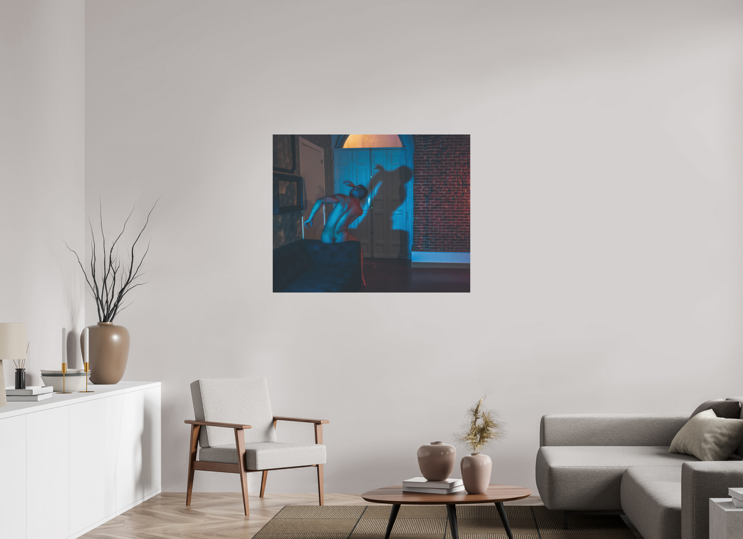 43.7 x 35″, Fuji Matte Shadow Dancing - Fine Art Photography Print