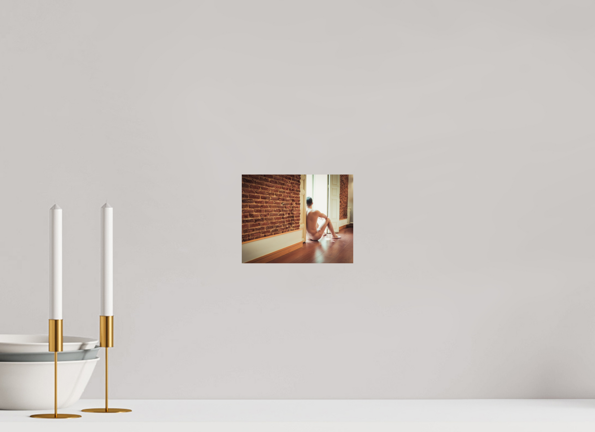 7.5 x 6″, Giclee Pearl Happy In His Solitude - Fine Art Print