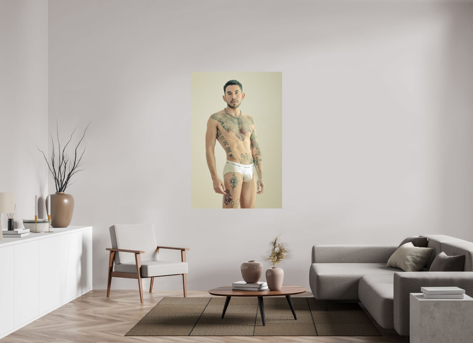 40 x 60″, Fuji Velvet Enrique Briefs - Fine Art Photography Print