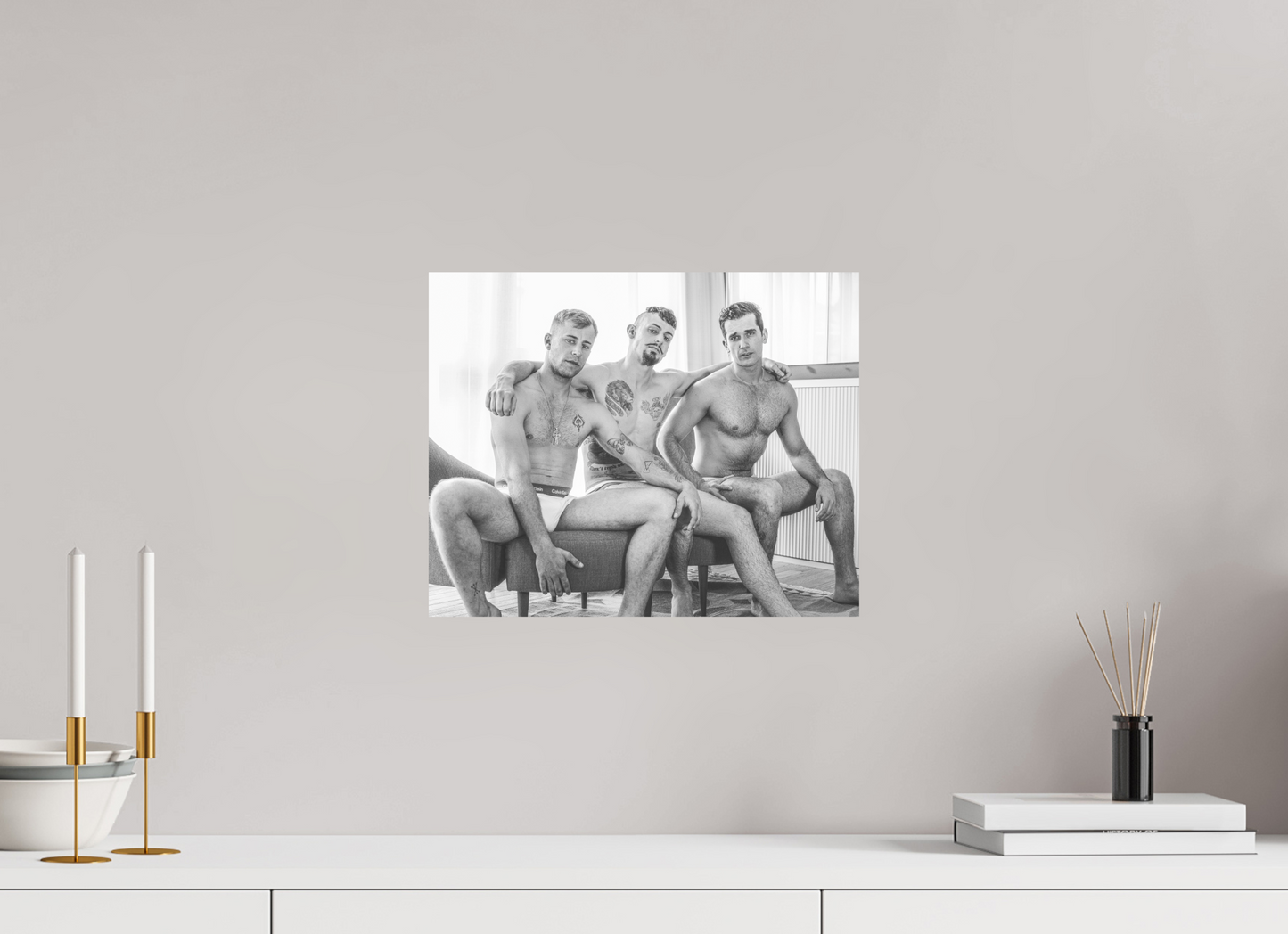 15 x 12″, Fuji Velvet Tres Amigos, Uno - Fine Art Photography Print