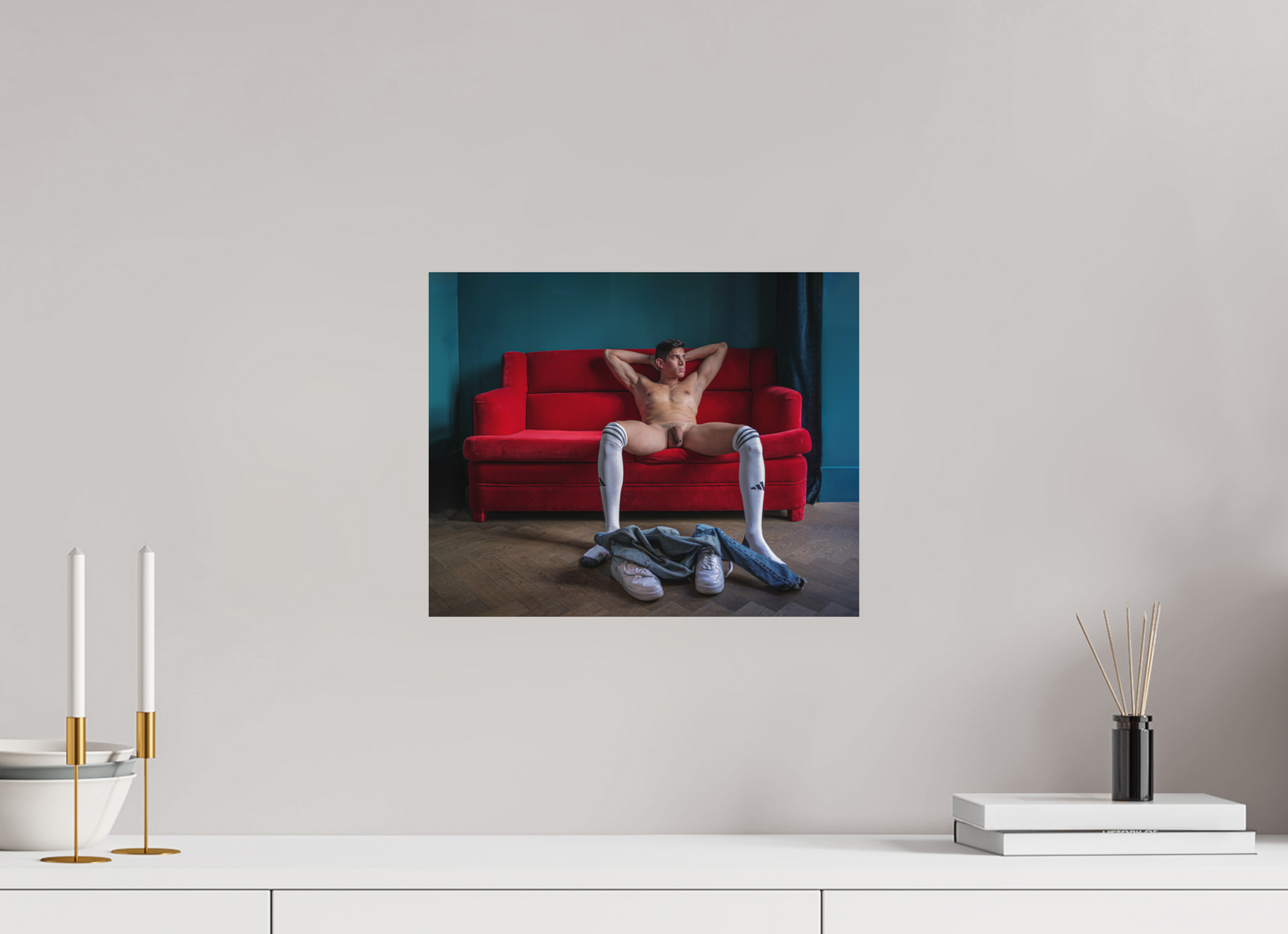 15 x 12″, Fuji Matte Manspreading - Fine Art Photography Print