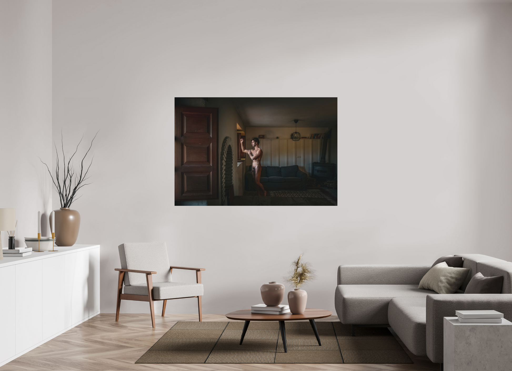 66 x 44″, Fuji Matte Cabin Life