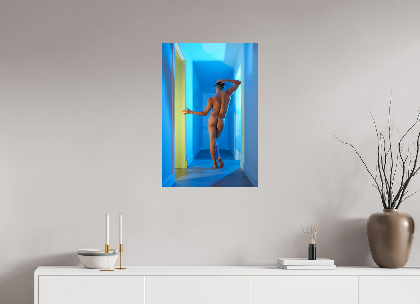 20 x 30″, Giclee Pearl Edo Illuminated - Fine Art Print
