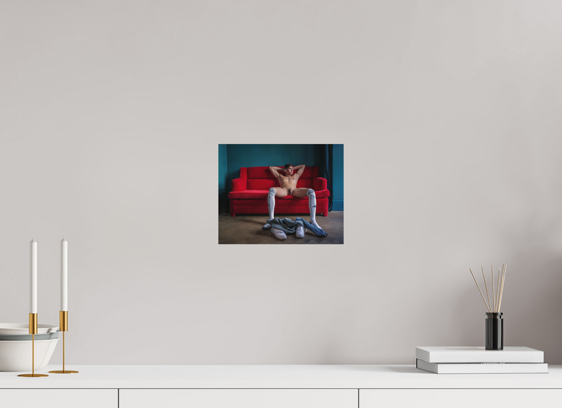 10 x 8″, Fuji Velvet Manspreading - Fine Art Photography Print