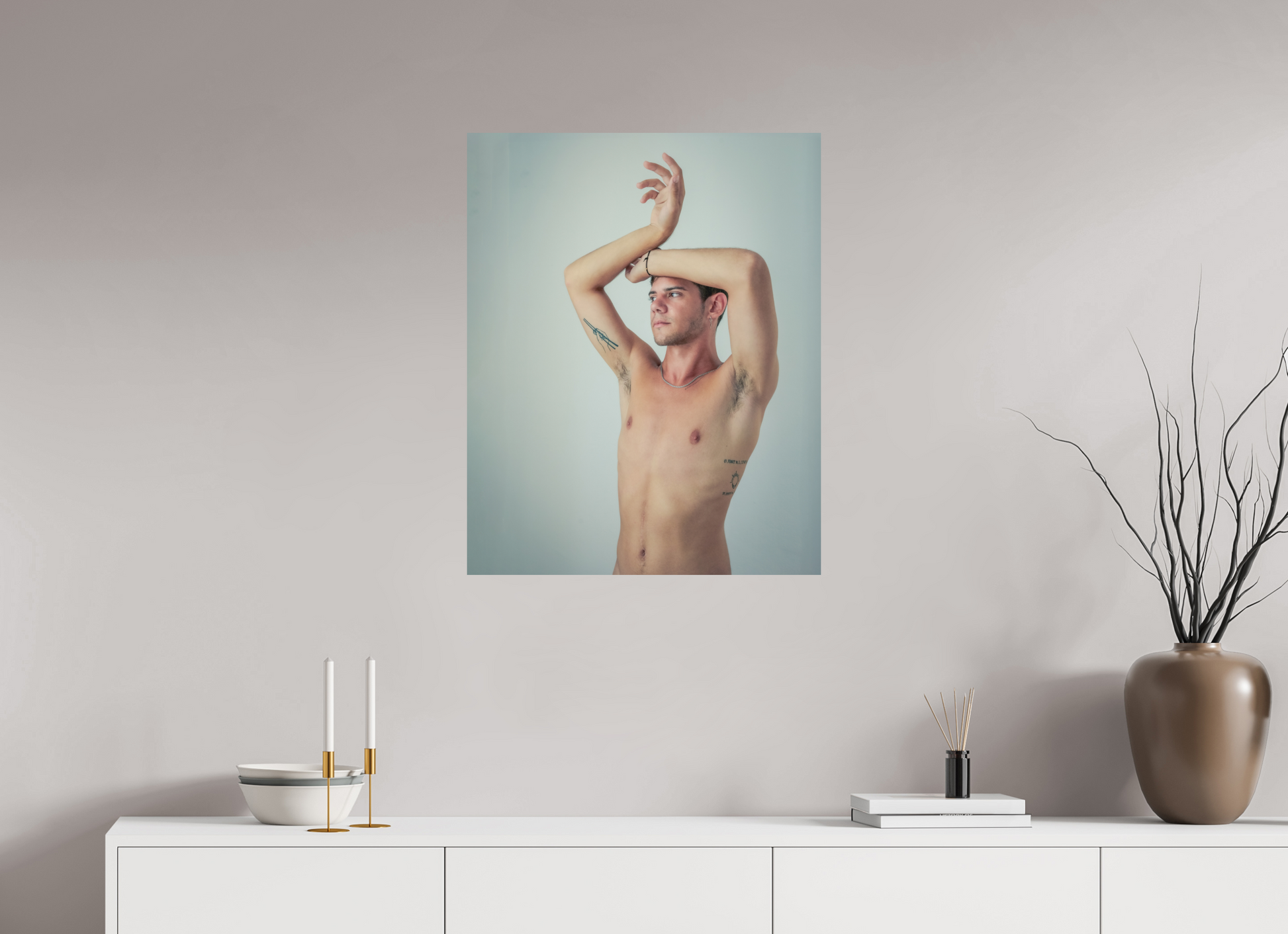 24 x 30″, Fuji Velvet Young Stag - Fine Art Print
