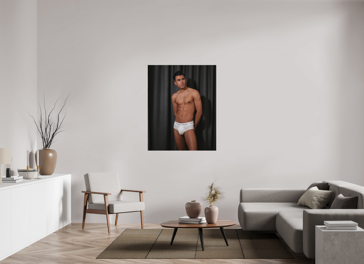 39 x 48.7″, Fuji Matte 50s Beefcake Vibe - Fine Art Photography Print