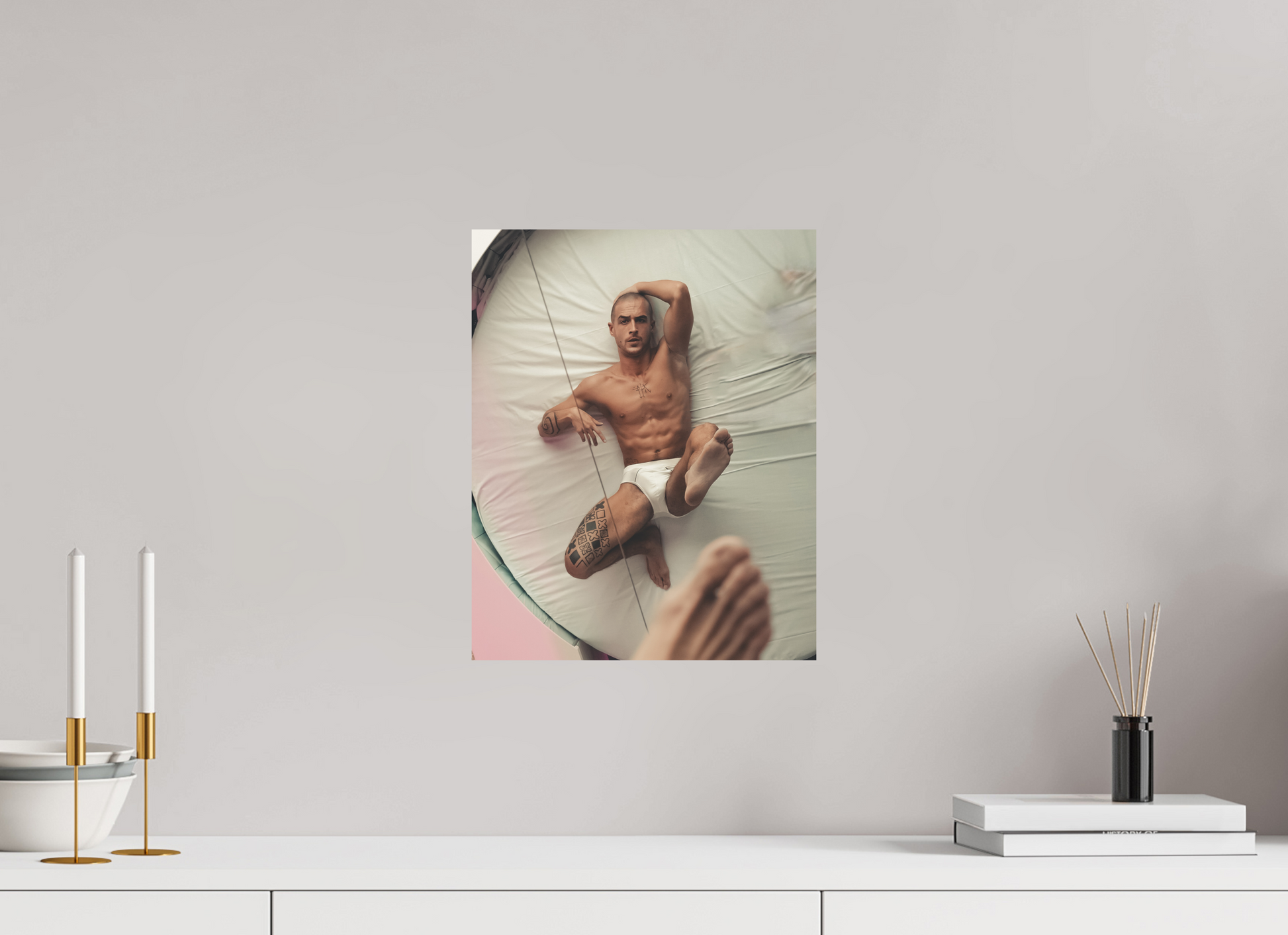 12 x 15″, Giclee Matt Photo Rag The Love Bed - Jack Bandit - Fine Art Print