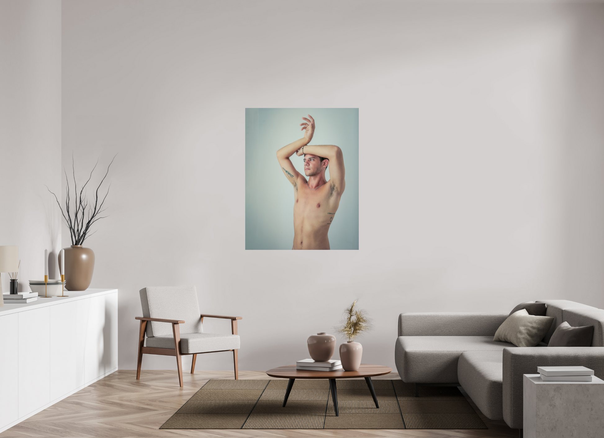 39 x 48.7″, Fuji Glossy Young Stag - Fine Art Print
