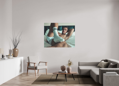 53.7 x 43″, Fuji Velvet Gym Sock - Fine Art Print
