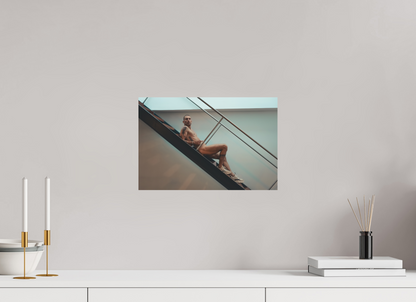 15 x 10″, Fuji Glossy Stairway Sneakers - Fine Art Print Antonio Travels