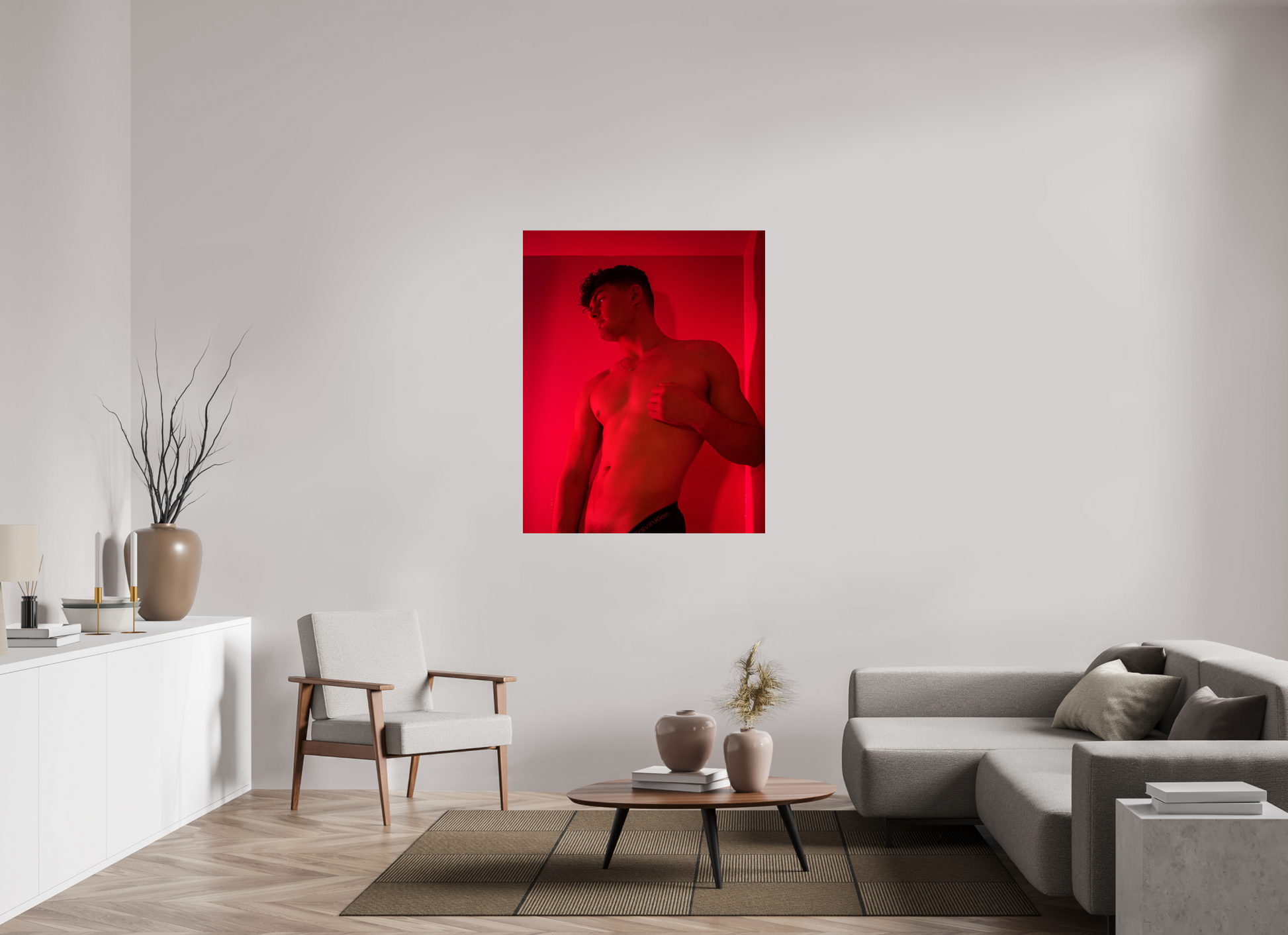 39 x 48.7″, Fuji Glossy Seeing Red - Fine Art Print