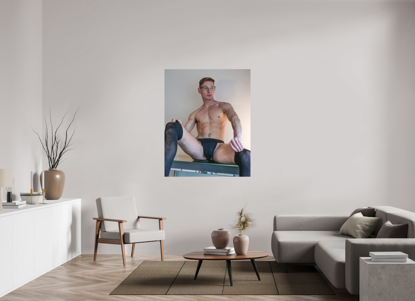 43 x 53.7″, Fuji Velvet Young Clark Kent