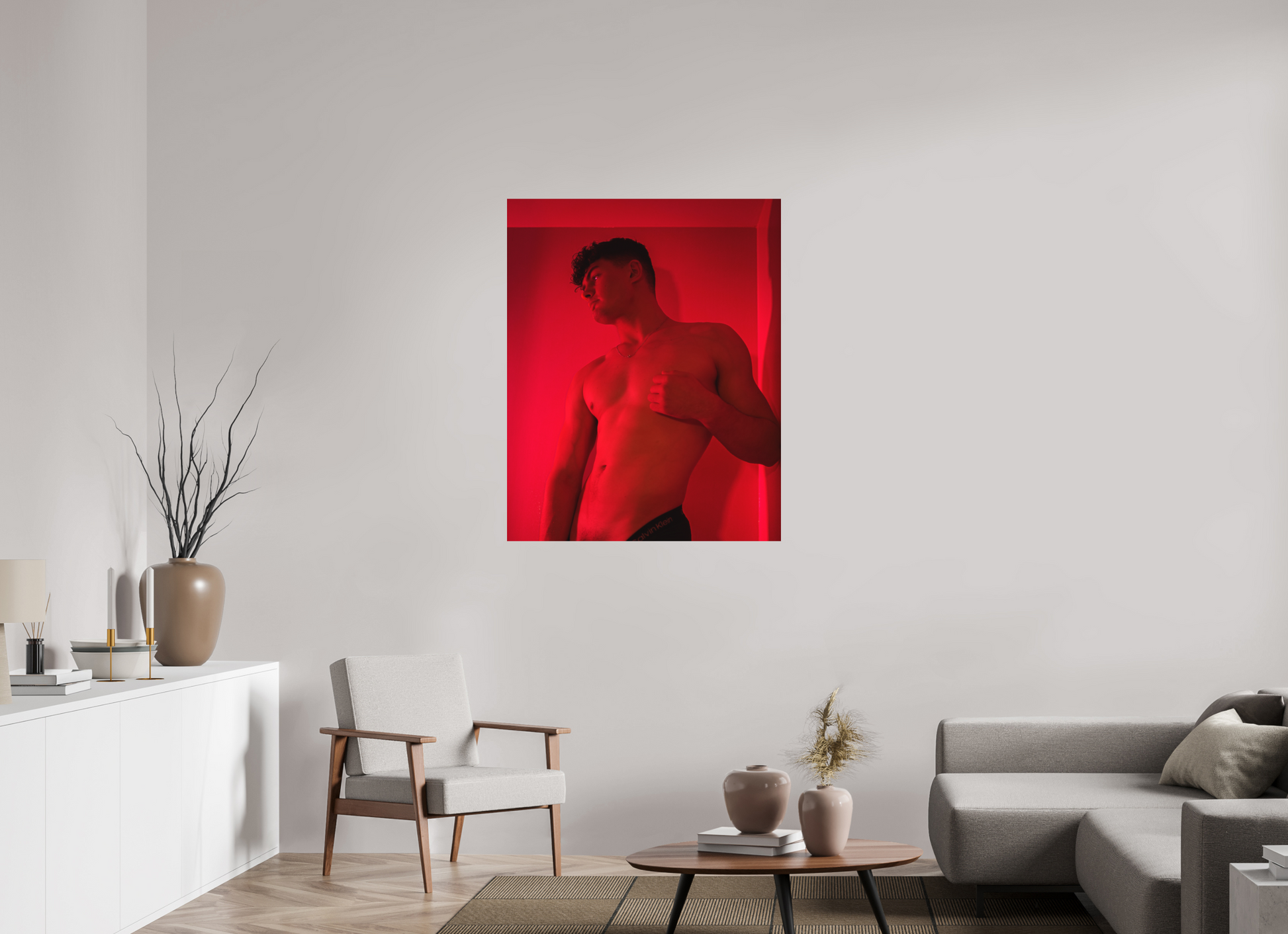 35 x 43.7″, Fuji Matte Seeing Red - Fine Art Print