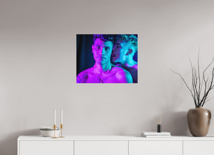 25 x 20″, Fuji Velvet A Kiss Behind His Ear - Fine Art Print