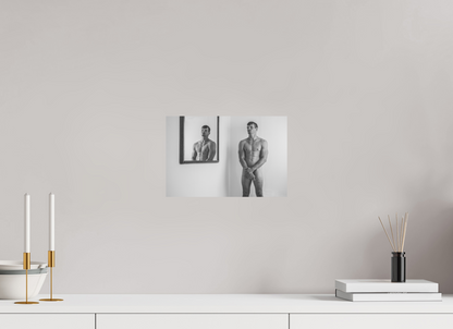 12 x 8″, Illford BnW The Man in the Mirror - Fine Art Print