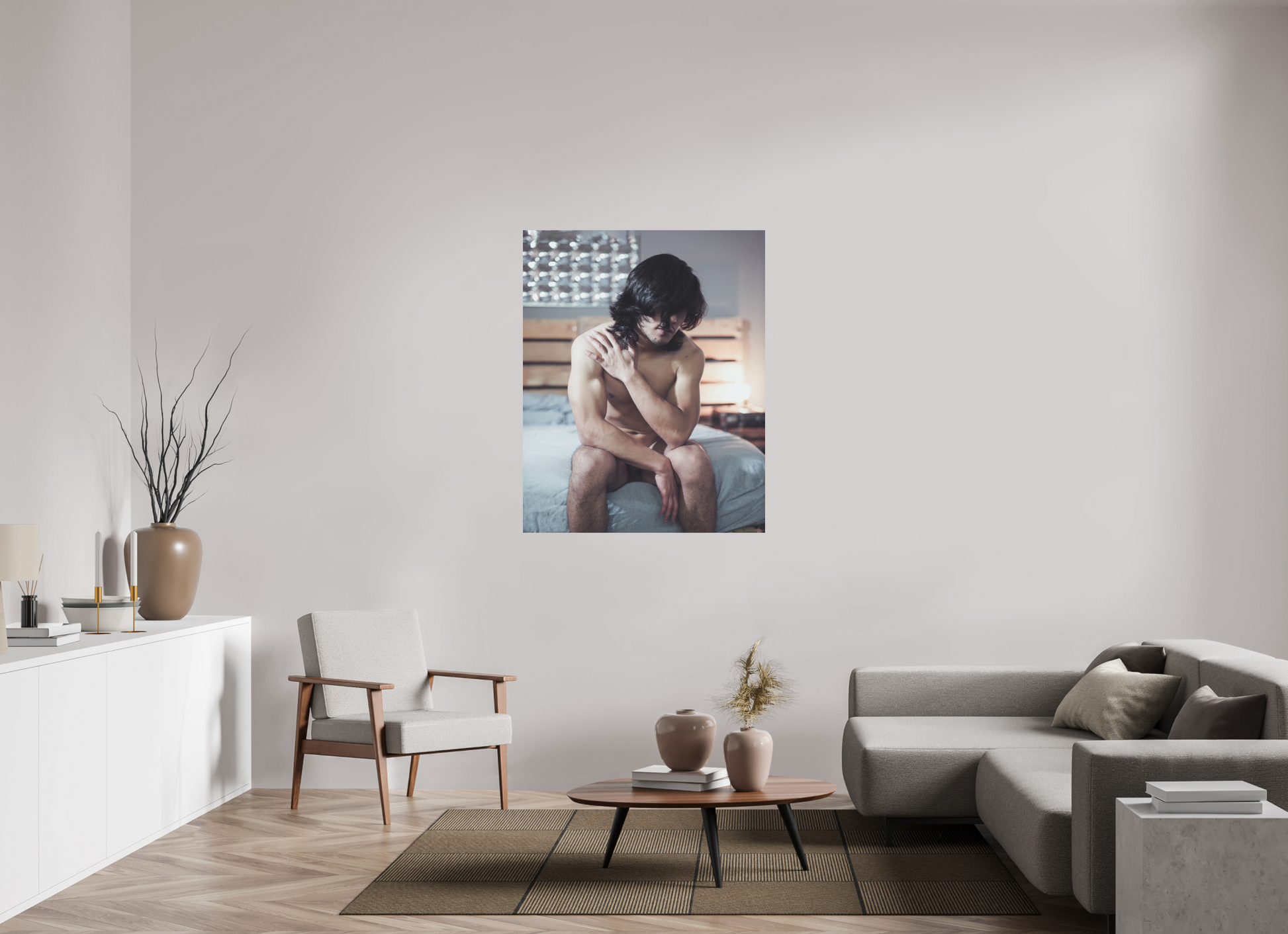 39 x 48.7″, Fuji Velvet Bangs - Fine Art Print