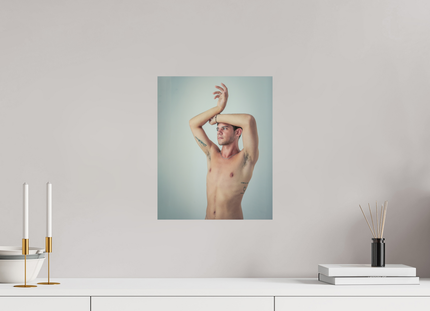 12 x 15″, Fuji Velvet Young Stag - Fine Art Print