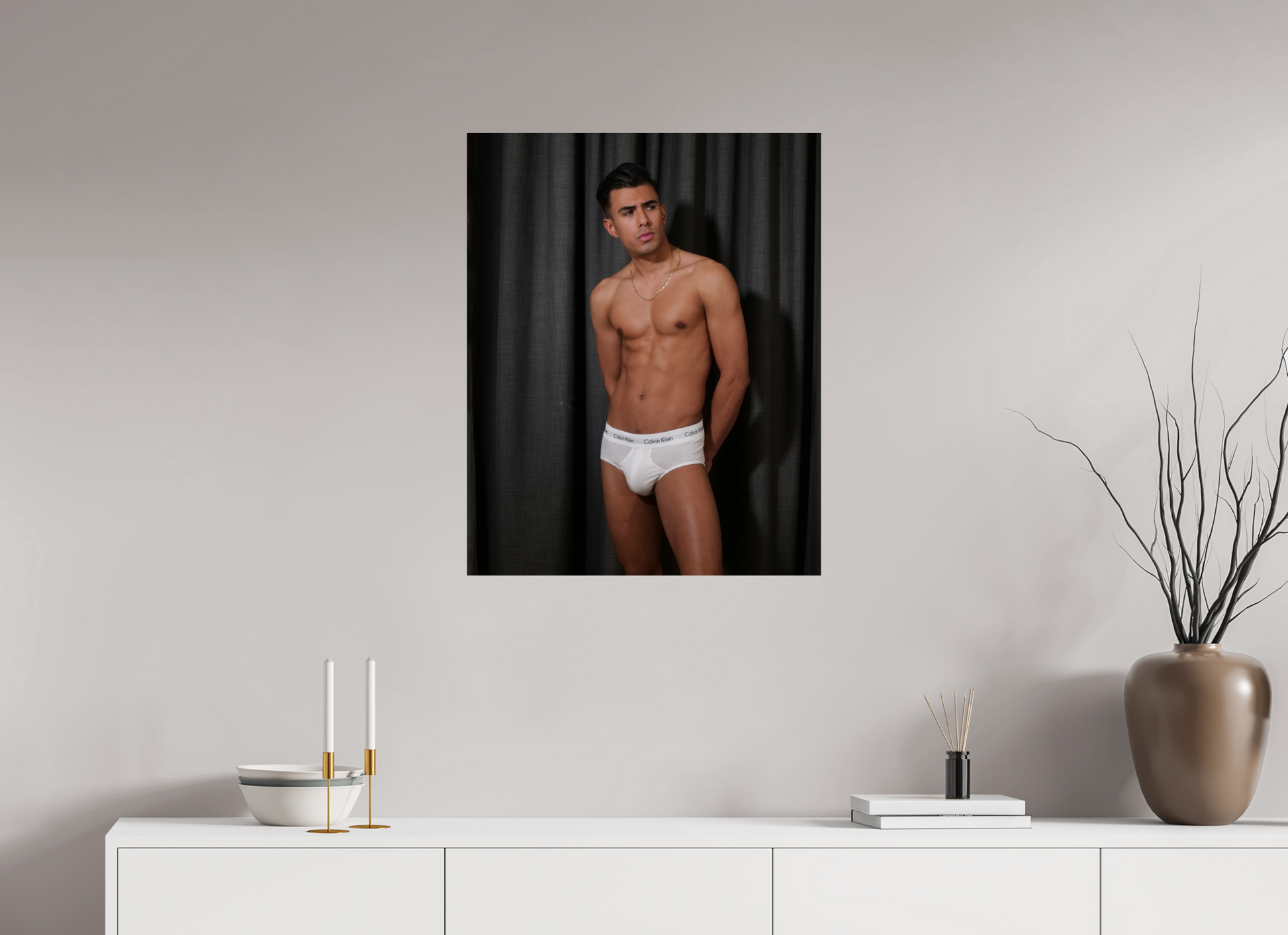 24 x 30″, Fuji Glossy 50s Beefcake Vibe - Fine Art Photography Print