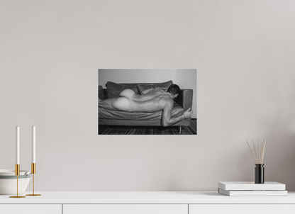 15 x 10″, Fuji Velvet Italian Leather Sofa - Fine Art Print