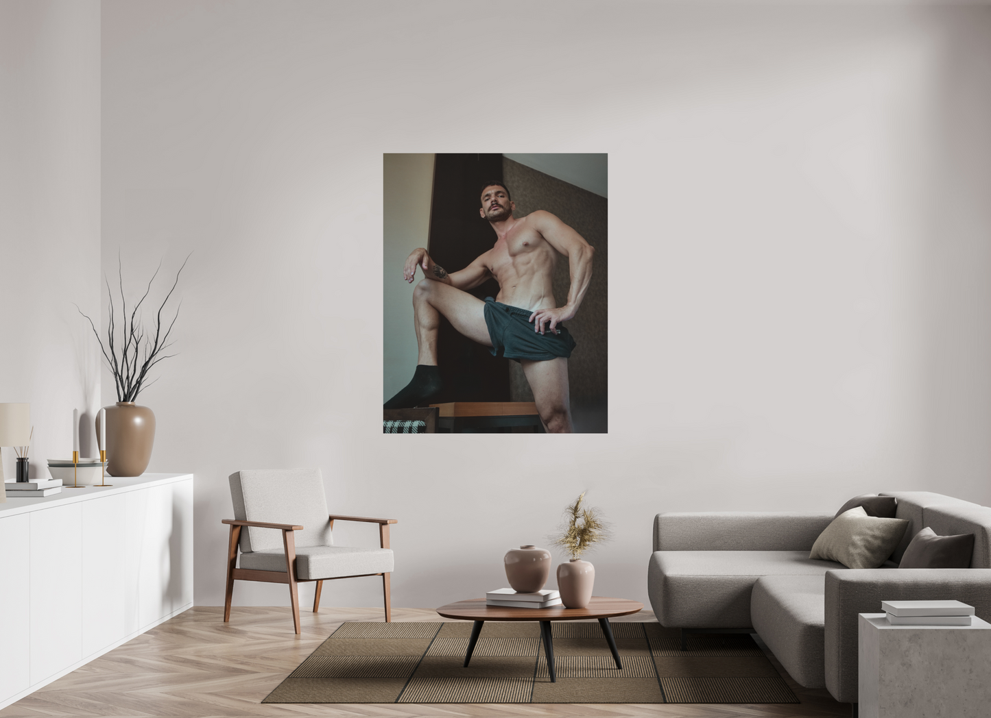 47 x 58.7″, Fuji Velvet What He Says Goes - Fine Art Print