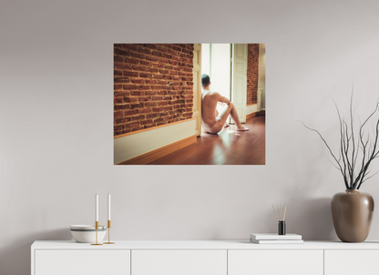 35 x 28″, Fuji Velvet Happy In His Solitude - Fine Art Print