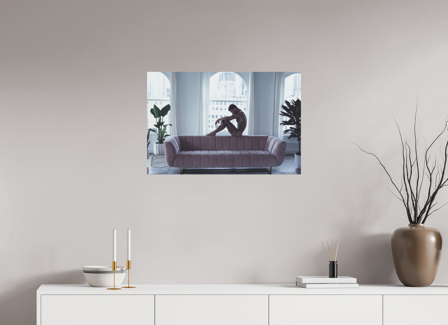 30 x 20″, Fuji Velvet LA Loft - Fine Art Print