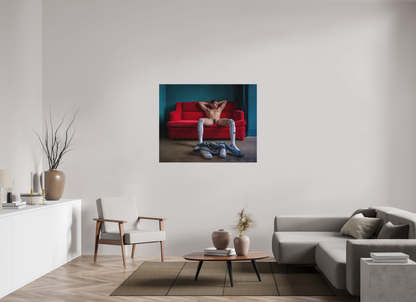 48.7 x 39″, Fuji Velvet Manspreading - Fine Art Photography Print
