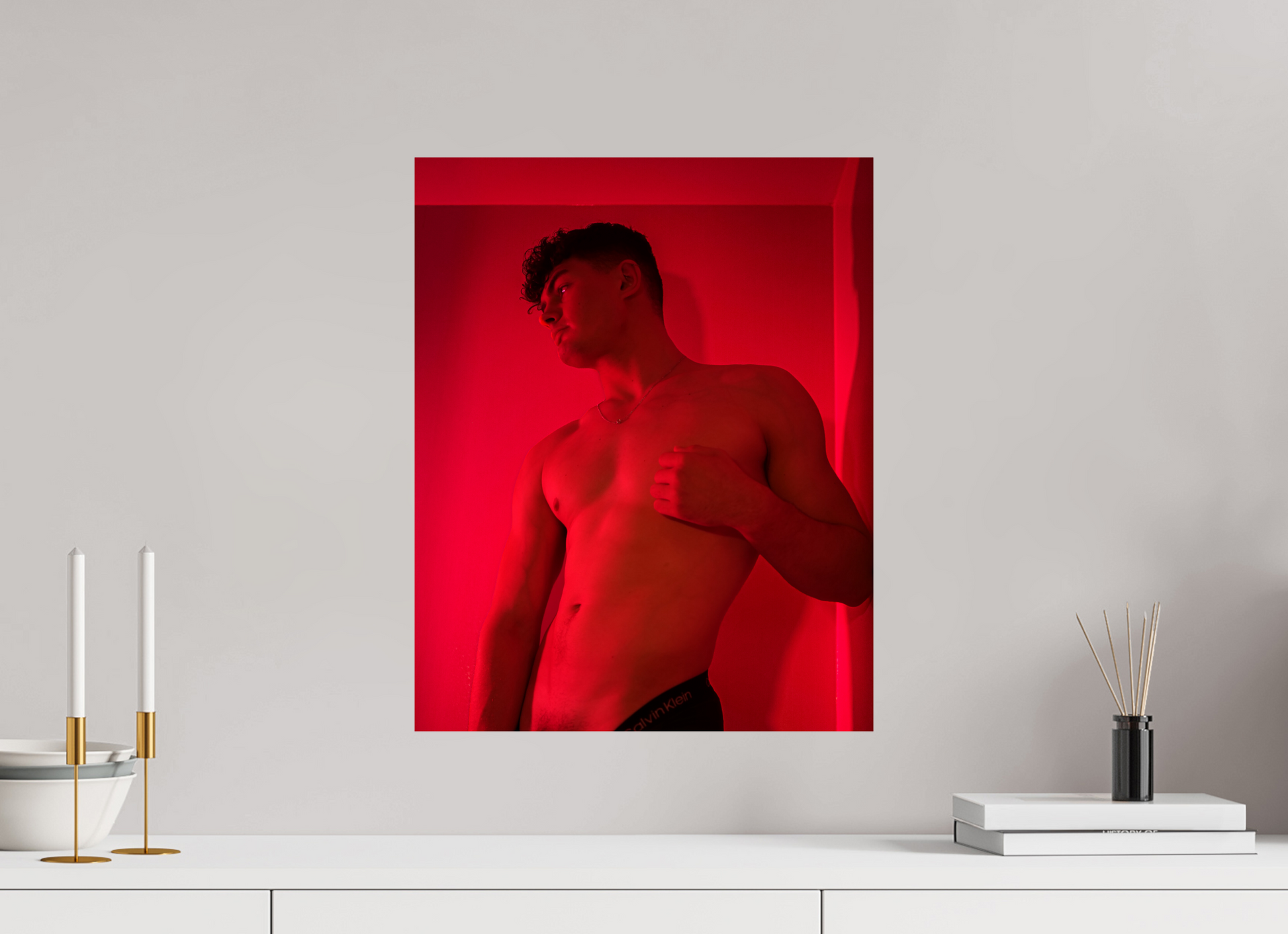 16 x 20″, Giclee Pearl Seeing Red - Fine Art Print