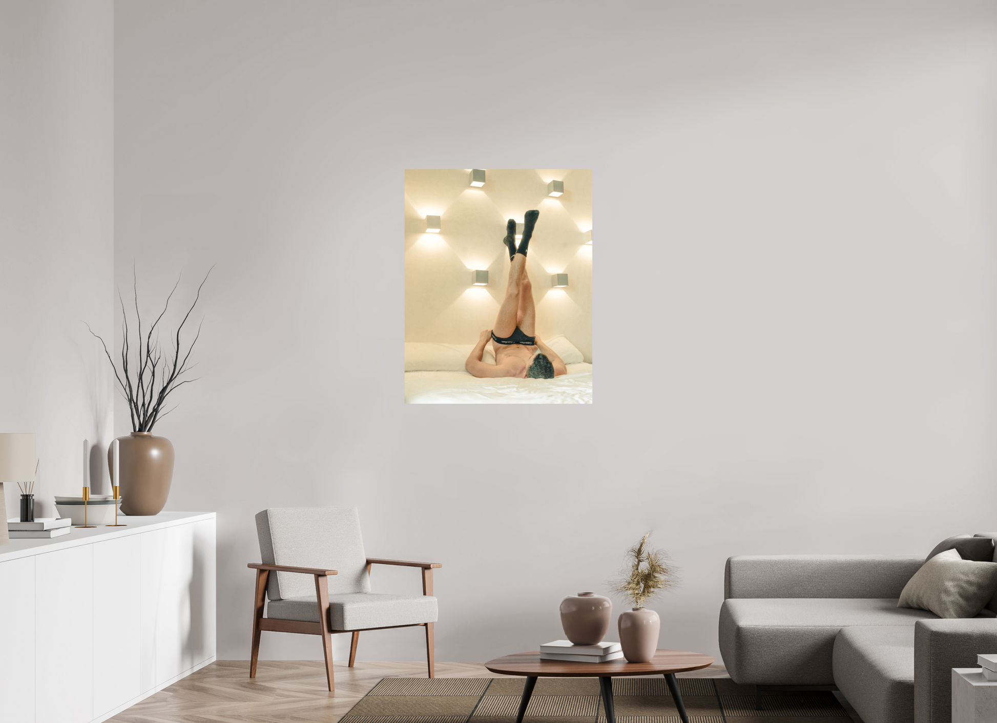 31 x 38.7″, Fuji Velvet Make Yourself At Home
