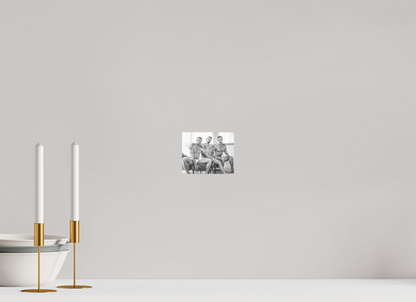 5 x 4″, Giclee Pearl Tres Amigos, Uno - Fine Art Photography Print