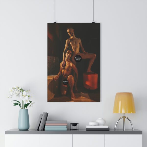 the male muse fine art nude men Hadrian and Antianos figure study photo