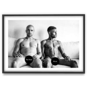 the male muse fine art nude men photography Gui and Isaiah erotic
