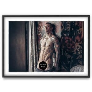 the male muse fine art nude men photography Julien hot tattooed muscle stud