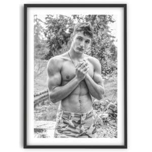 the male muse fine art nude men photography Pablo sexy muscle guy