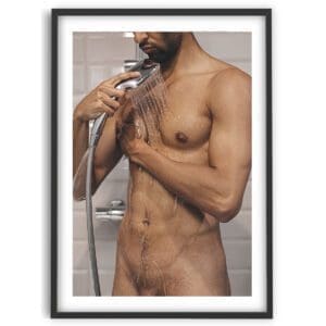 the male muse fine art nude men shower time big cock muscle men