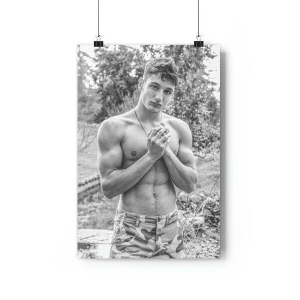 the male muse fine art pablo shirtless in park muscle college boy photograph