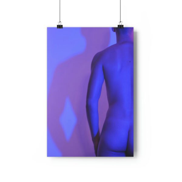 the male muse fine art nude lavender boy figure study photography
